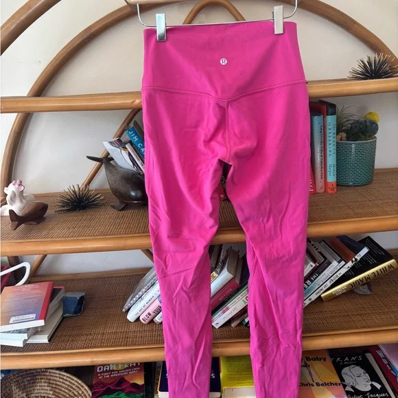 Lululemon Pink Women's double layer leggings - Picture 2 of 5